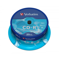 Verbatim CD-R 52x 700MB 25p cake box Extra Protection