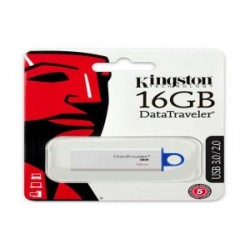 Kingston pamięć USB 16GB DT G4 USB 3.0 biało-niebieski