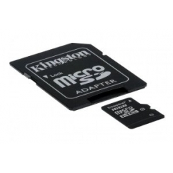 Kingston karta pamięci micro SDHC 16GB class 10 + Adapter